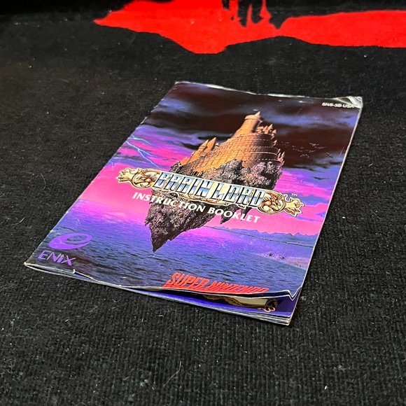 Brain Lord SNES. Manual Only! - Picture 4 of 9